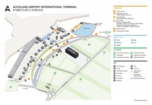 Auckland Airport International Terminal Map